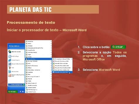 Processamento De Texto Conceitos Bsicos Criao De Documentos