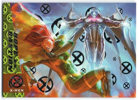 2018 Fleer Ultra X Men Greatest Battles Silver GB10 Hope Vs Bastion EBay