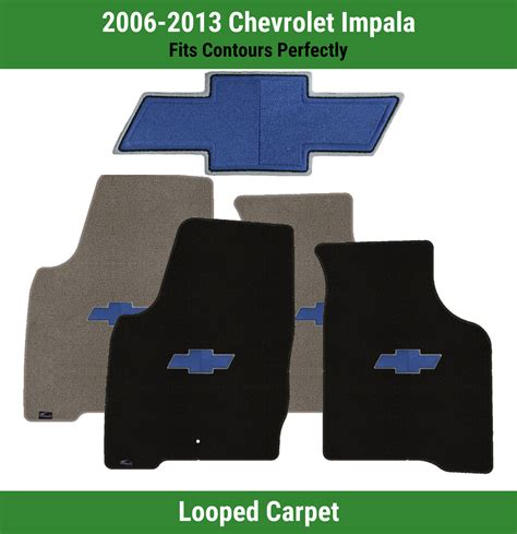 Lloyd Classic Loop Front Carpet Mats For Chevy Impala W Blue