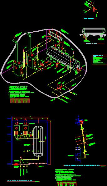 Isometric Water Heater DWG Block For AutoCAD Designs CAD