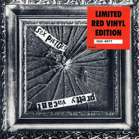 Sex Pistols Pretty Vacant Vinyl Red Rpm More R Discogs