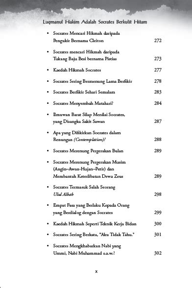 Luqmanul Hakim Adalah Socrates Berkulit Hitam Edisi Kemas Kini Buku