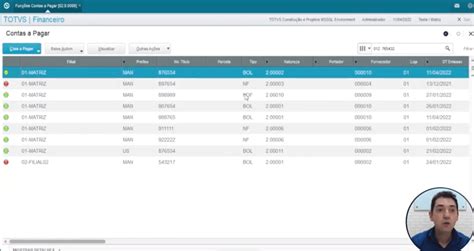 Módulo Contas a Pagar TOTVS Protheus