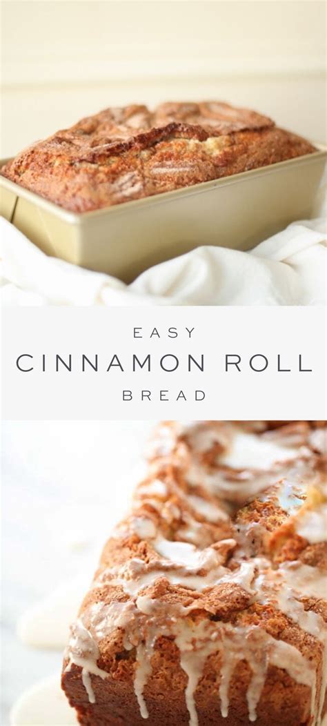 Easy Cinnamon Roll Bread Recipe Cinnamon Roll Bread Cinnamon Bread