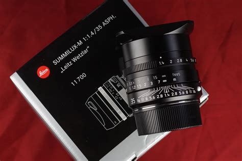 Brand New 全新 Leica Summilux M 35 1 4 Fle Wetzlar Edition 11700 攝影