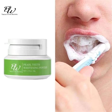 DW Pearl Teeth Whitening Activated Powder Remove Tartar Natural Pearl