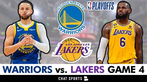 Warriors Vs Lakers Game Live Streaming Scoreboard Play By Play