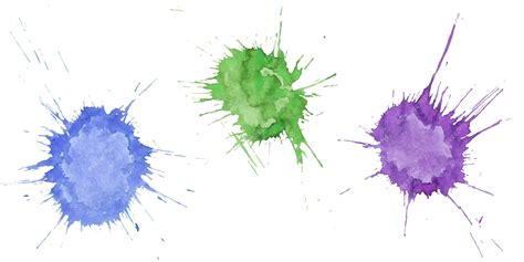 Premium Vector | Vector abstract green and blue or purple watercolor