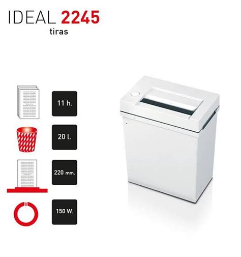 Jual Paper Shredder IDEAL 2245SC Strip Cut Mesin Penghancur Kertas