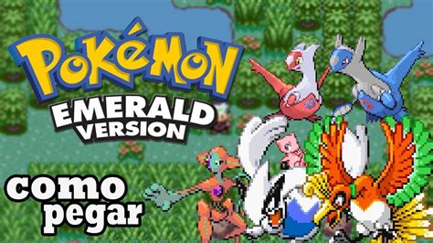 Pokémon Emerald Todos Os Lendários De Evento Codigo Cheats Youtube