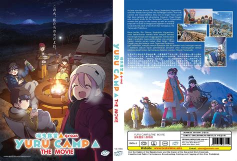 YURU CAMP Paket S1 S2 Movie Episodes 01 26 English Subs 3 DVDs