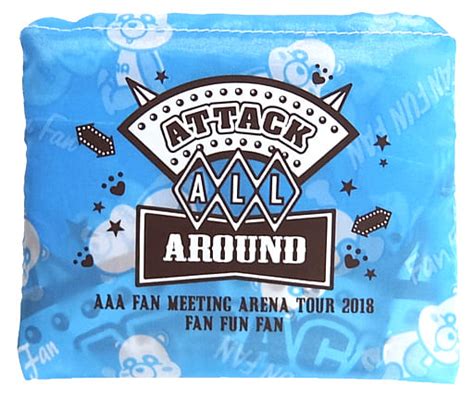 駿河屋 與真司郎 え～パンダコンパクトバッグ ブルー 「aaa Fan Meeting Arena Tour 2018～fan Fun