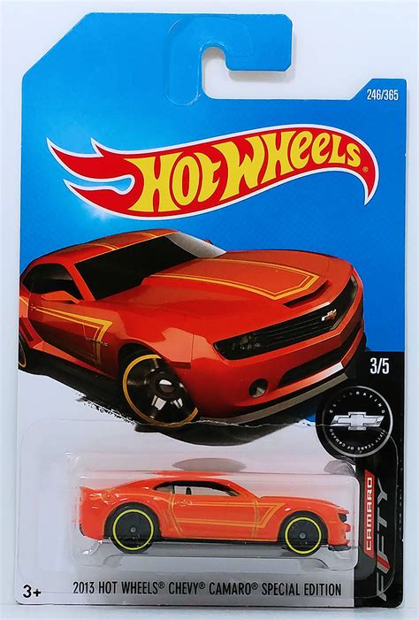 Hot Wheels Chevy Camaro Special Edition Model Cars HobbyDB