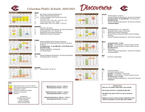 2020-2021 Calendar Announced | Lost Creek Elementary School