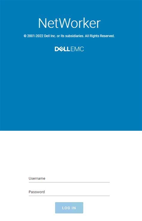 NetWorker Management Web UI (NWUI): How to Use | Dell US