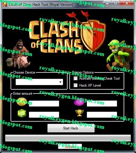 Royal Cheats Clash Of Clans Hack Tool Royal Version Unlimited Gold