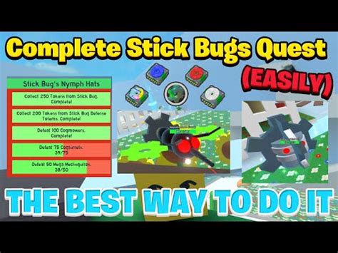 Stick Bug S Quest Finished Insane Loot Bee Swarm Simulator