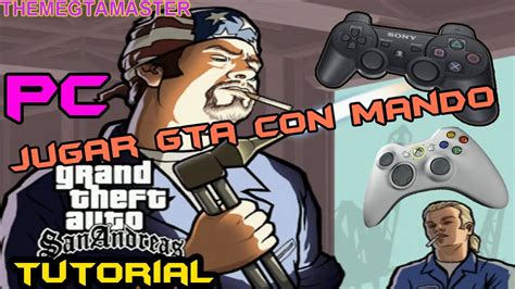 Gta San Andreas Pc Tutorial Como Configurar Un Joystick Youtube