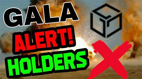 Gala Urgent News Today Gala Price Prediction Youtube