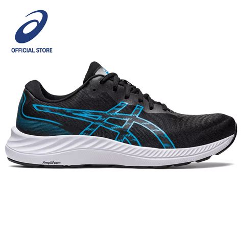 Asics Gel Excite 9 Men Running ผู้ชาย รองเท้าวิ่ง ของแท้ Black Island