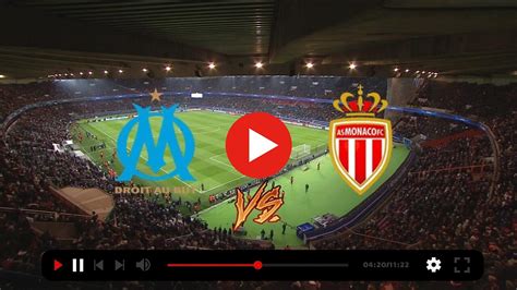 SPORT EN DIRECT Regarder OM Monaco En Direct Tv 28 Janvier 2023