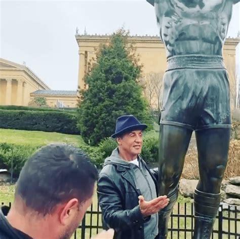 Sylvester Stallone surprised high school students at ‘Rocky’ statue ...