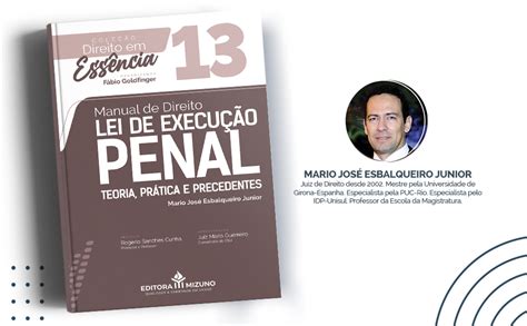 Manual de Direito Lei de Execução Penal Col Direito em Essência