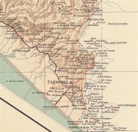 Mapoteca de pZZ on Twitter Comitán y Tapachula eran casi del mismo