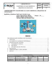 Lab Conectividad A Una Red Inal Mbrica Y Dispositivos De Red Pdf