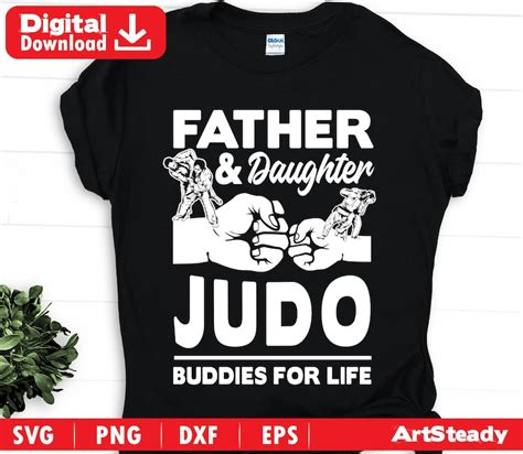 Judo Svg Files Father And Daughter Partner For Life Cute Etsy