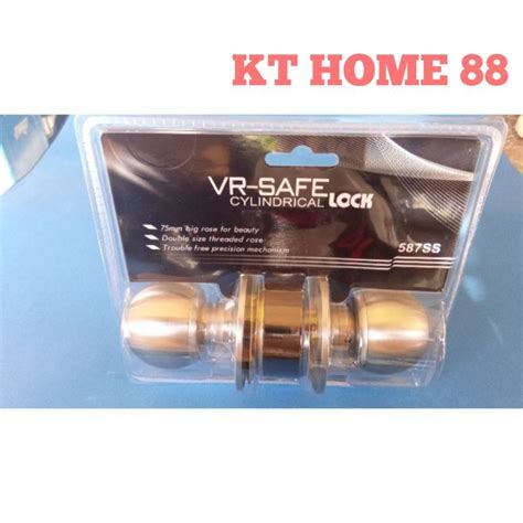 Vr Safe Cylindrical Lock Set Shopee Malaysia