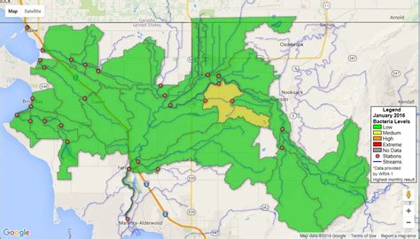 Water Quality Monitoring Results Whatcom County Wa Official Website