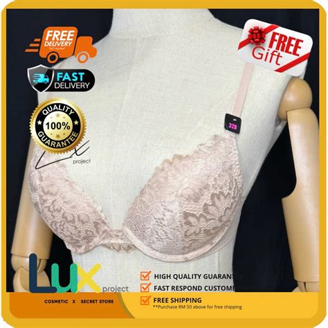 LSZ La Senza Obsession Nude Lace Thin Cup Bra Shopee Philippines