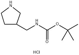 3 BOC AMINOMETHYL PYRROLIDINE HCl 1188263 69 5 1H NMR Spectrum