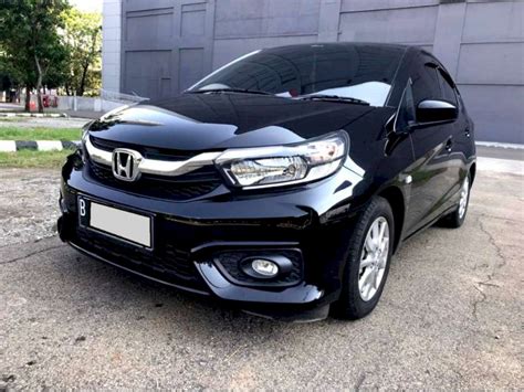 HONDA BRIO SATYA E CVT 2020 HITAM Dijual Co Id