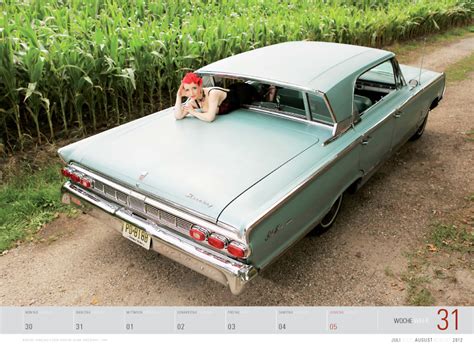 Kunst Mit Kurven Girls Legendary US Cars Kalender 2012 Magazin