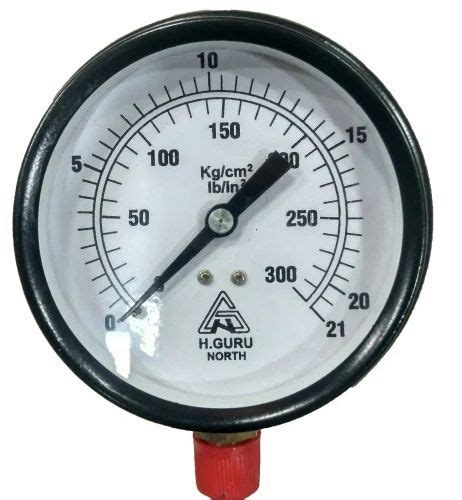 6 Inch 150 Mm Stainless Steel H Guru Make Pressure Gauges At 100