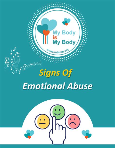 Signs of Emotional Abuse - My Body Is My Body