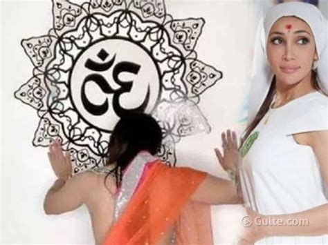 Actress Booked For Being Naked Before Om