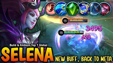 100 Back To Meta Selena New Buff Is Overpowered Nonstop Roaming