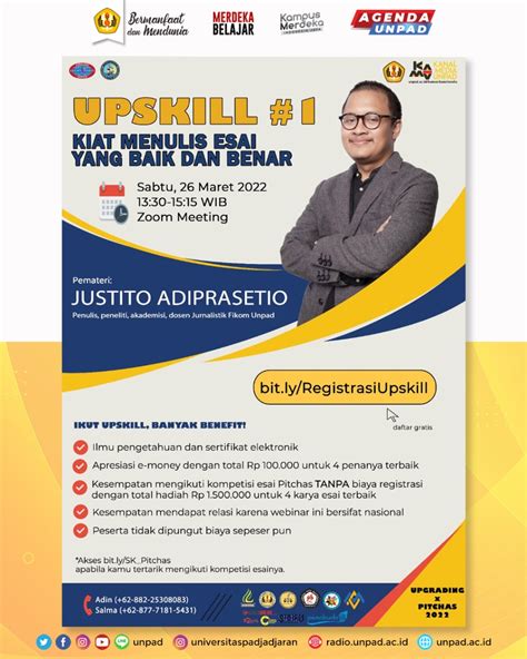 Unpad On Twitter AgendaUnpad Kiat Menulis Esai Yang Baik Dan Benar