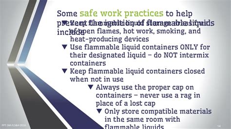 PPT Safe Handling Of Flammable Liquids PowerPoint Presentation Free