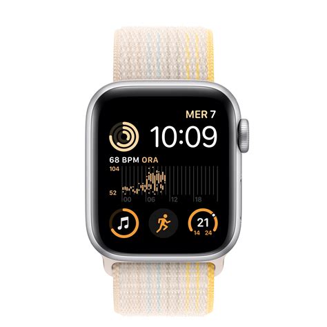 Apple Watch Se Gps Cellular Cassa 40 Mm In Alluminio Color Argento