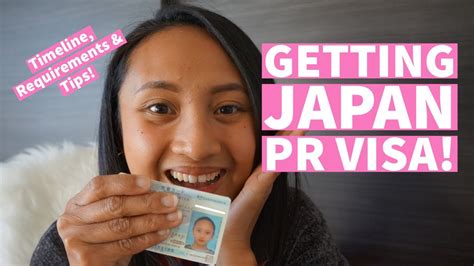 Getting Japan Pr Permanent Residence Visa Timeline Requirements And Tips Youtube