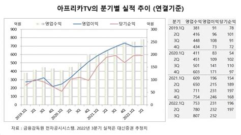 관심주 아프리카tv 광고 매출 증가로 실적 견인 전망 글로벌이코노믹