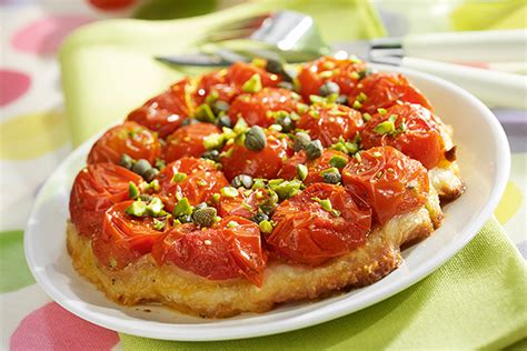 Tomaten Tarte Tatin Mit Pistazien Und Kapern Naturarzt