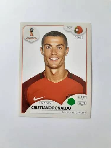 Figurinha Copa Do Mundo 2018 Cristiano Ronaldo Cr7 Panini MercadoLivre