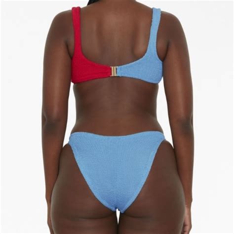 Hunza G Swim Hunza G Duo Chelsea Bikini Set Colorblock Poshmark