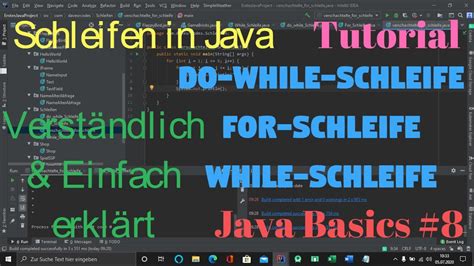 Schleifen Tutorial Do While Schleife For Schleife While Schleife