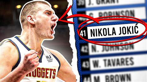 What Happened To The 40 Players Drafted Before Nikola Jokić Win Big